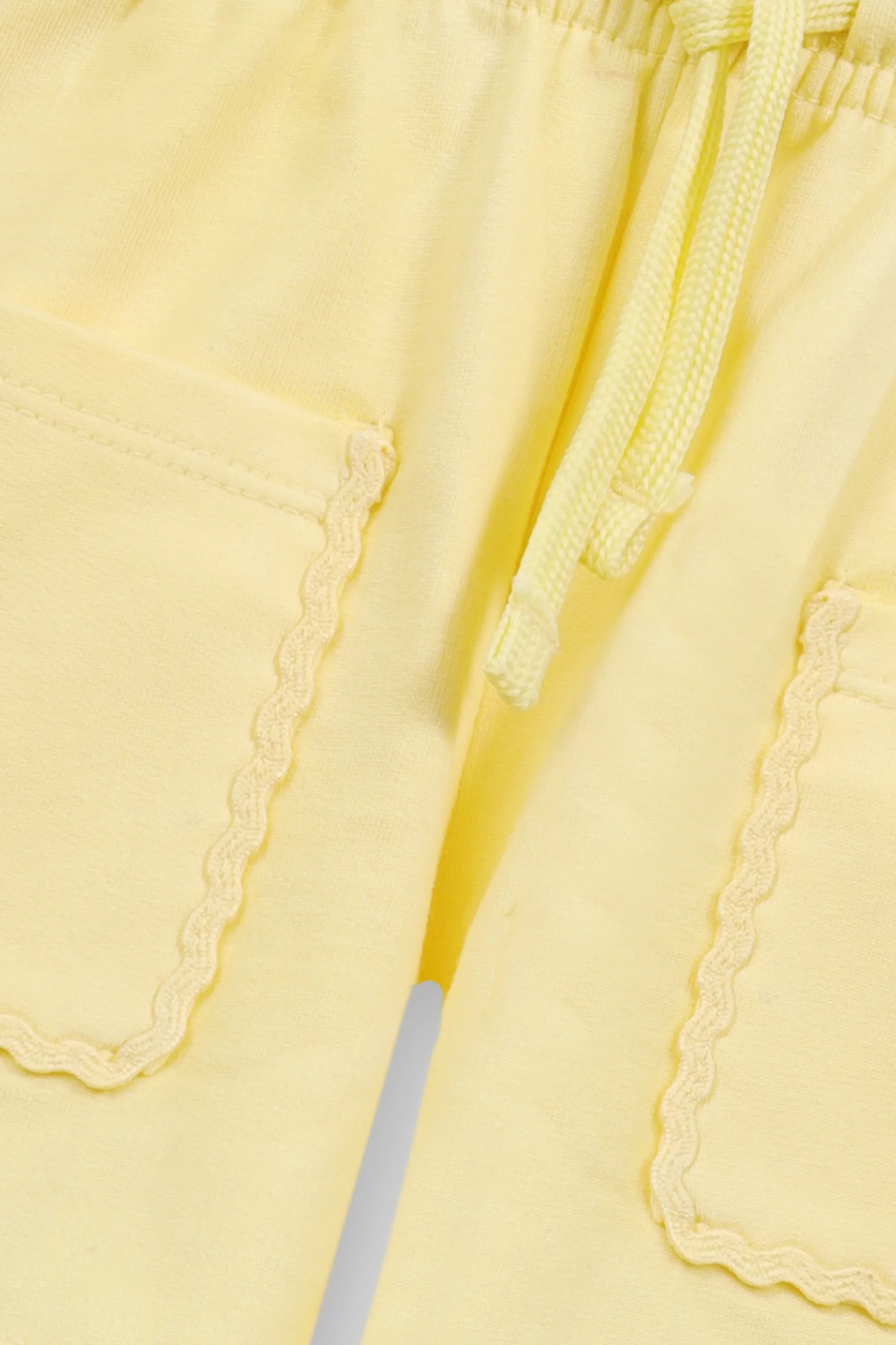 Buttery Lace-Trim Terry Shorts - Image 2