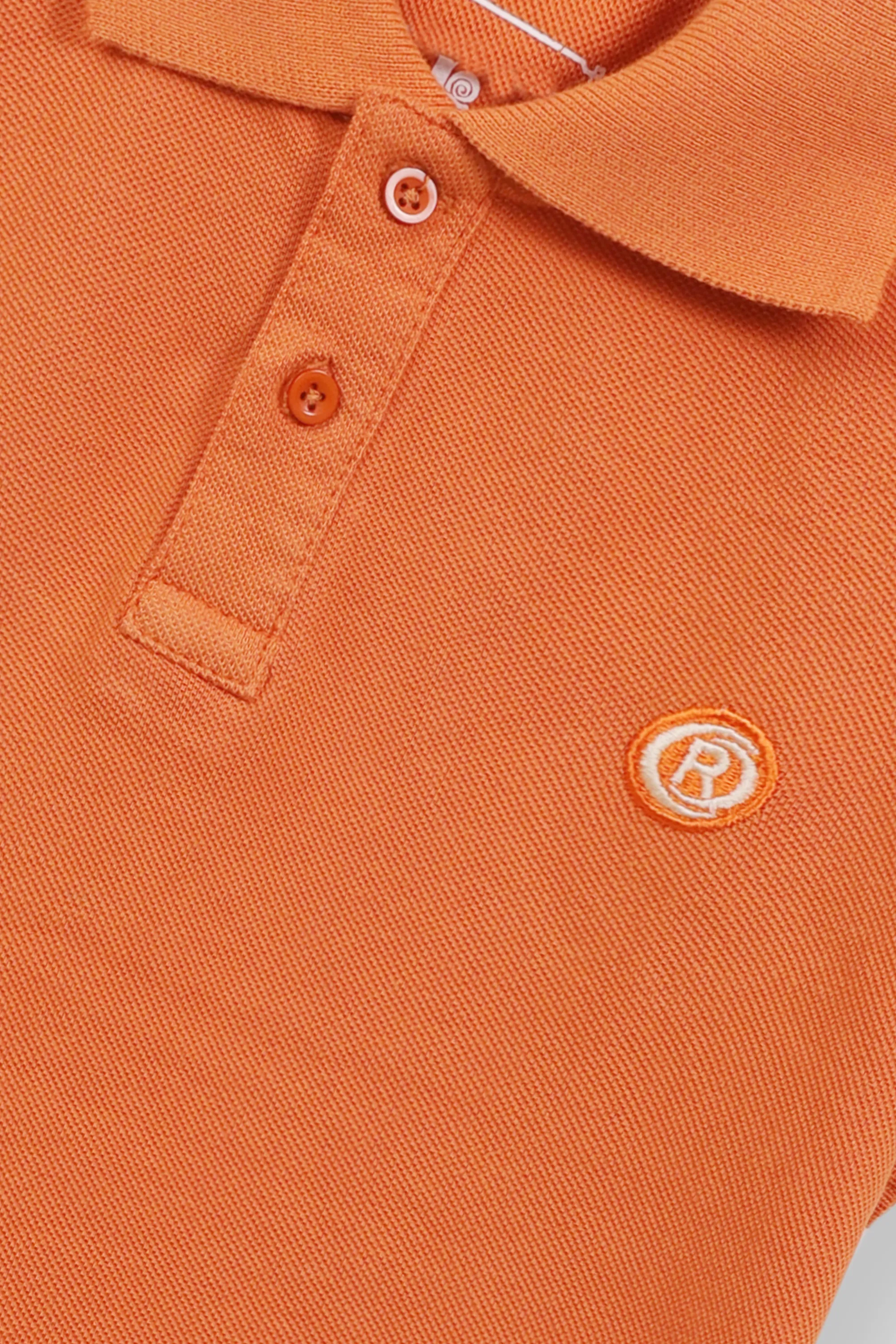 Boys Classic Rust Signature Polo - Image 2