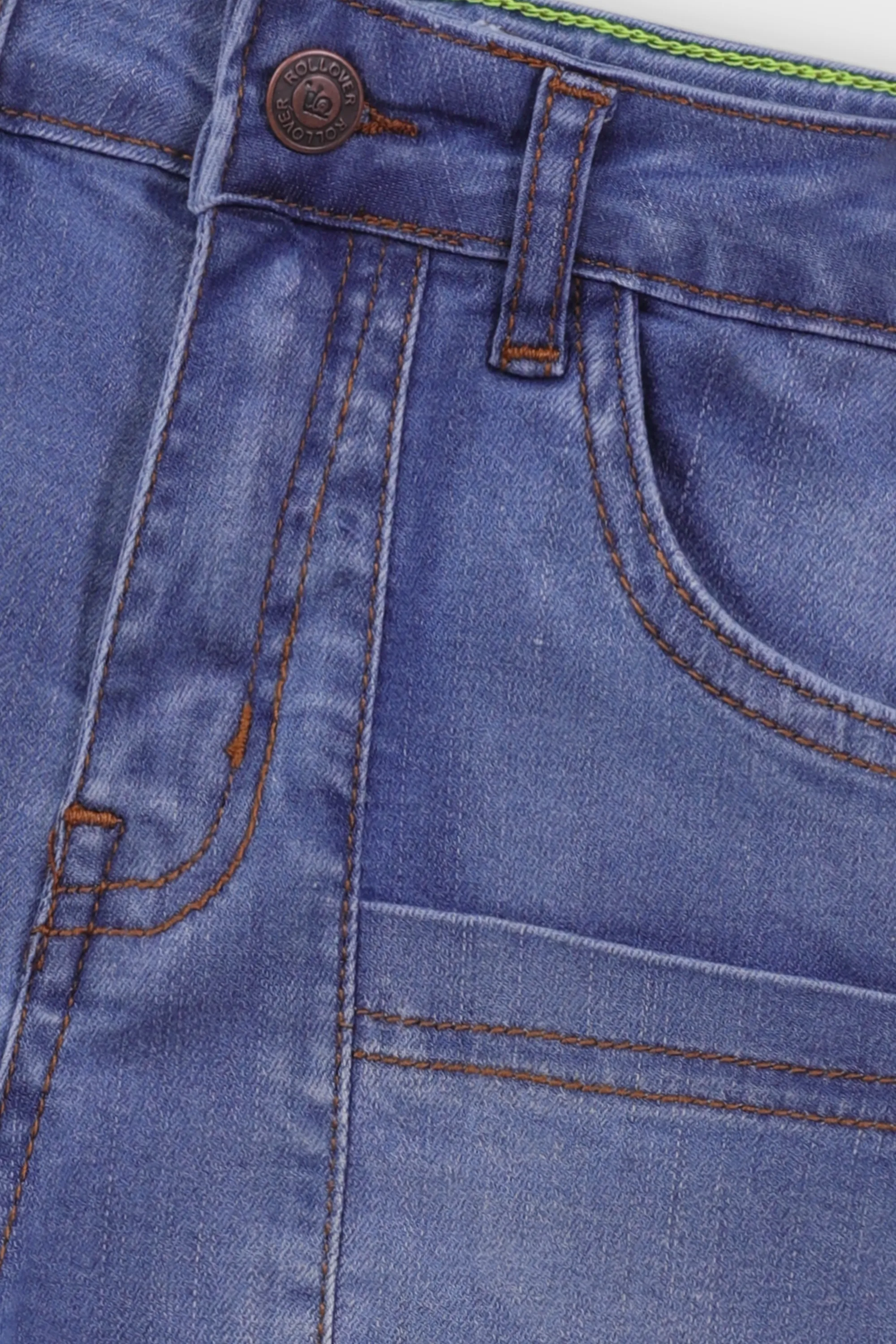 Boys All-Day Comfort Denim Shorts - Image 2