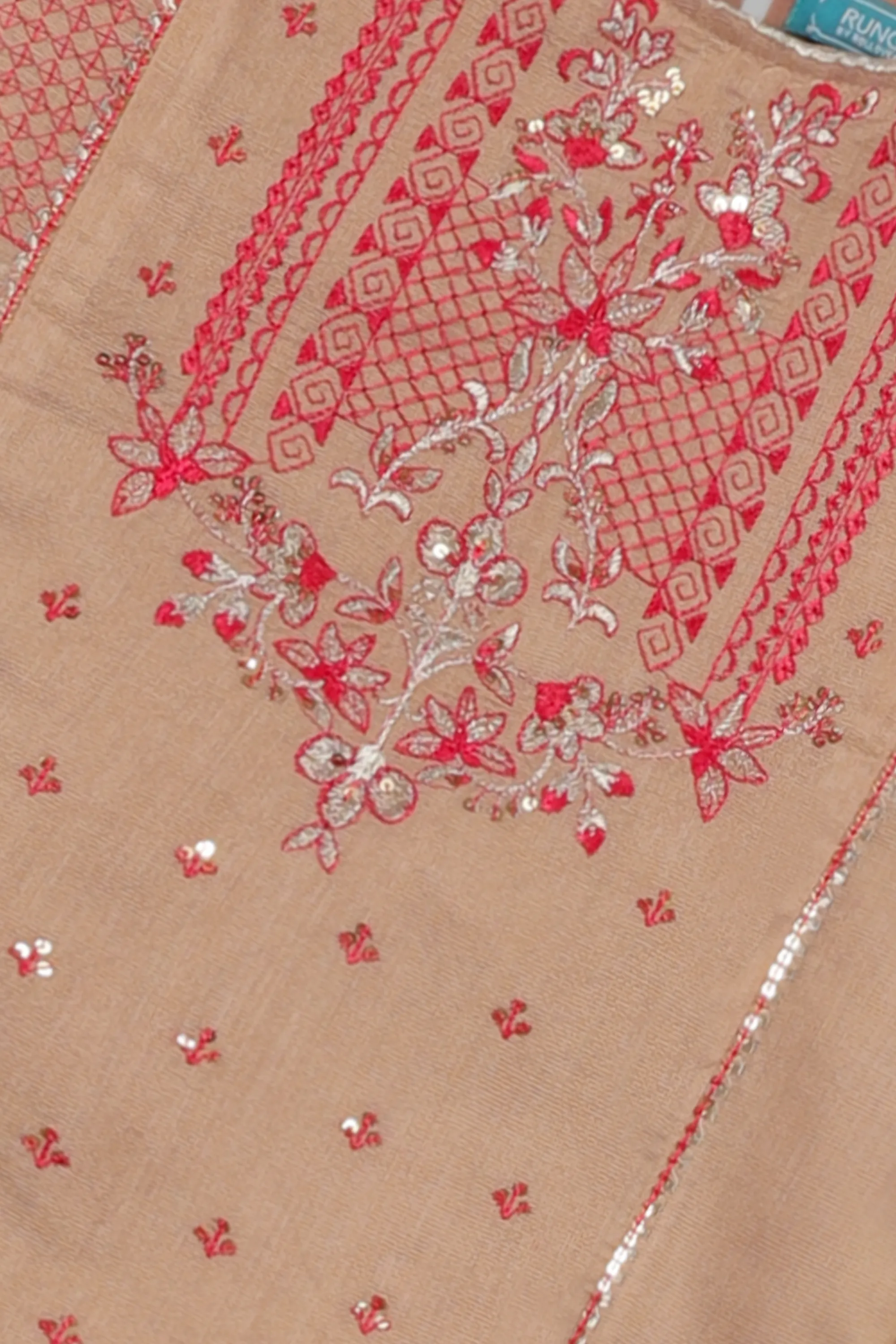 Desert Rose Princess Gharara Set - 3pc - Image 2